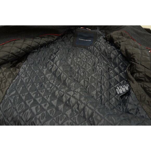 Tommy Hilfiger Overcoat - Gray - Wool Blend - Medium - Picture 8 of 8